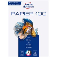 Avery Zweckform Bright White Inkjetpapier, hochweiß, A4, 100 g, 500 Blatt