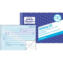 Avery Zweckform Quittung, inklusive MwSt., A6 quer