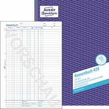 Avery Zweckform Kassenbuch (Steuerschein 300) für EDV-gerechte Datenerfassung