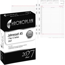 Chronoplan Jahres-Set A5, 2027
