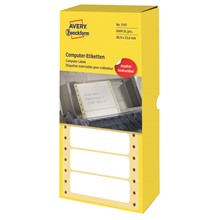 Avery Zweckform Endlosetiketten 88,9x23 mm, 6000 Etiketten, 1-bahnig