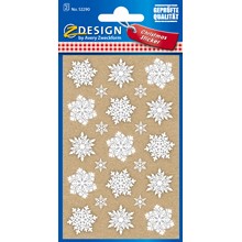 Z-Design Weihnachtssticker, Papier, Eiskristalle