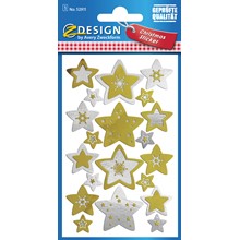 Z-Design Papier Sticker, Sterne