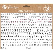 Z-Design Trend Sticker Lettering, Buchstaben + Zahlen, 648 Aufkleber