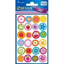 Z-Design Papier Sticker Buttons