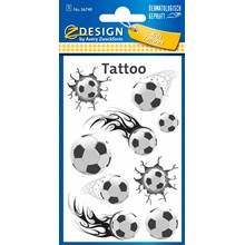 Z-Design Tattoos Fußball
