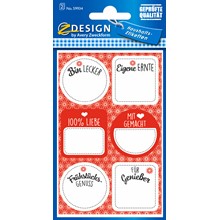 Z-Design Haushaltsetiketten, Bin lecker