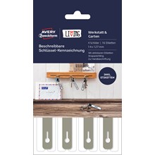 Avery Zweckform Living Beschreibbare Schlüssel-Kennzeichnung