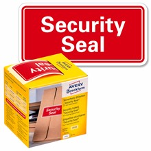 Avery Zweckform Sicherheitssiegel "Security Seal", rot