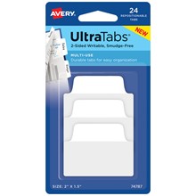 Avery Zweckform UltraTabs 50,8 x 38,1 mm, weiß