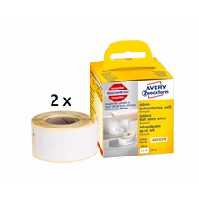 Avery Zweckform Rollenetiketten, 89 x 28 mm, 2 Rolle/260 Etiketten