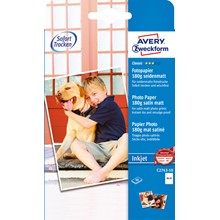 Avery Zweckform Classic Inkjet Photo Papier seidenmatt 10x15cm 180g