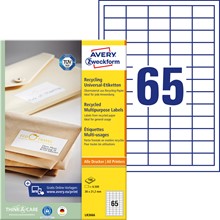 Avery Zweckform Recycling Etiketten 38,0x21,2 mm, 100 Bögen