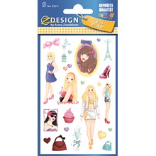 Z-Design Papier Sticker Models
