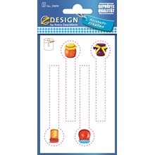 Z-Design Haushaltsetiketten Gläser