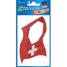 Z-Design Gesicht Sticker, Flaggen