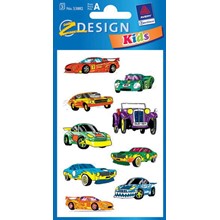 Z-Design Papier Sticker, coole Autos