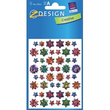 Z-Design Sticker Crystal Sterne
