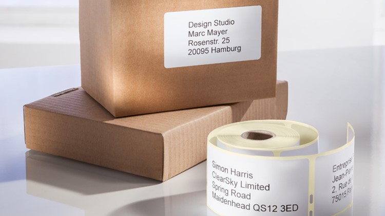 Versand-Rollenetiketten