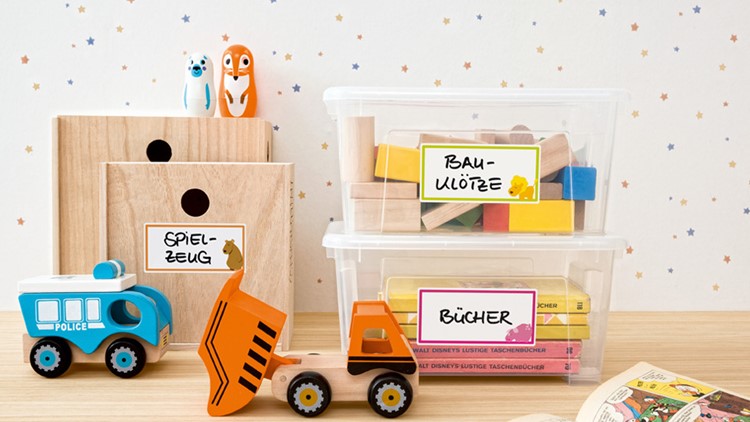 Deko Etiketten für Kinder