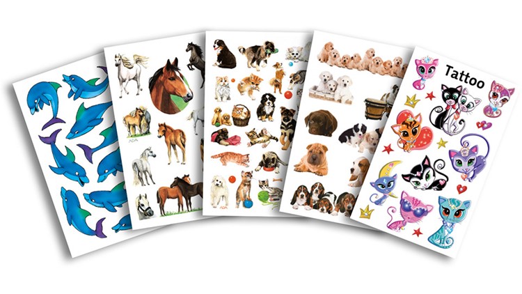 Sticker - Tiere für Mädchen