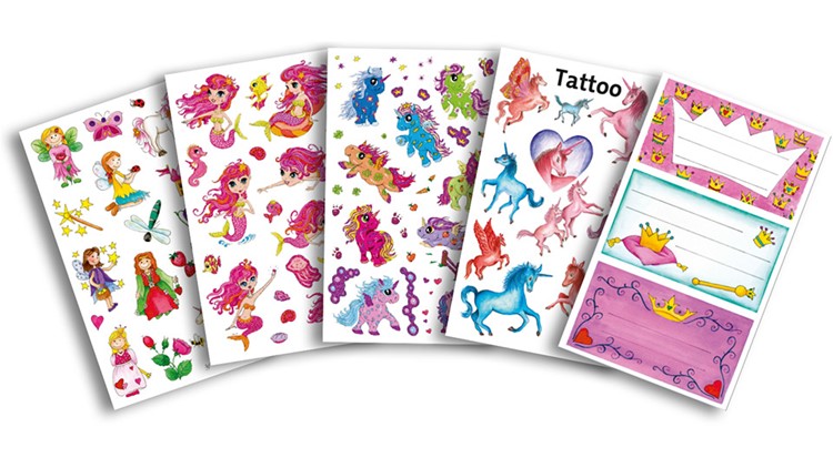Sticker - Prinzessinen, Feen & Co. für Mädchen