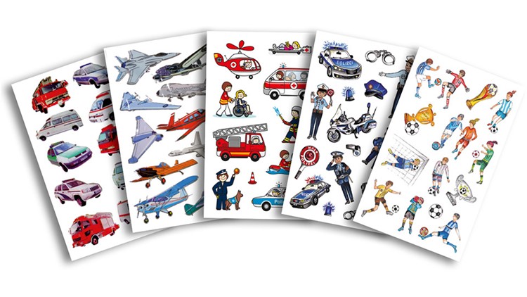 Sticker - Berufe für Jungs