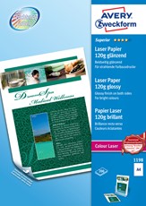 Avery Zweckform Superior Farblaser Photopapier, A4, 120g