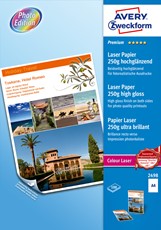 Avery Zweckform Premium Farblaser Photopapier, A4, 250g