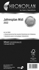 Chronoplan Jahresplan Midi, 2022