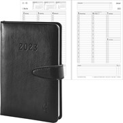 Chronoplan Chronobook Buchkalender 2023, ca. A6, Wochenplan, Business Edition, 2023