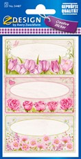 Z-Design Flower Sticker Blumengruß