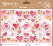 Z-Design Trend Sticker DEKO, Herzen, 112 Aufkleber