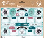 Z-Design Trend Sticker DEKO, Tischdeko, 48 Aufkleber