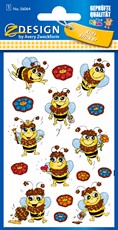 Z-Design Glitter Sticker Biene