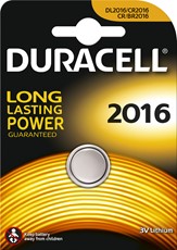 Duracell Elektronik, 3V, CR2016, Lithium