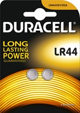 Duracell Elektronik-Batterie LR44 2er Pack