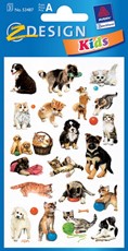Z-Design Sticker Hunde und Katzen