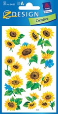 Z-Design Sticker Sonnenblumen