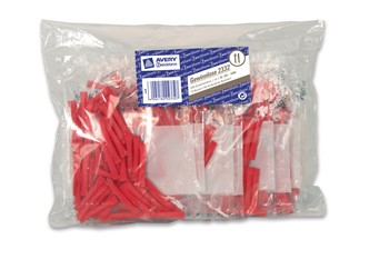 Avery Zweckform 2332, Lose, Gewinnlose, Sicherheitslose, rot nummeriert von 501-1000, 260 x 170 mm, 500 Stück
