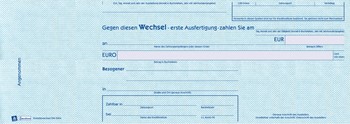 Avery Zweckform 311, Wechsel-Heft nach DIN 5004, 297 x 105 mm, 25 Blatt