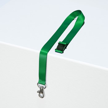 Avery Zweckform 4842G, Lanyards, Textilband mit Karabiner, 15 x 440 mm, grün, 10 Stück