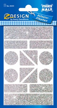 Z-Design 59391, Home Foliensticker, Formen, 1 Bogen