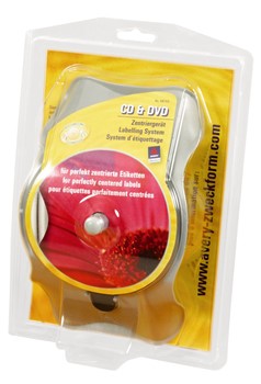 Avery Zweckform AB750, CD/DVD Zentriergerät, 1 Stück