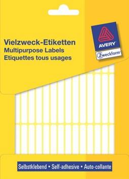 Avery Zweckform 3361, Vielzweck-Etiketten 50x6 mm, 1344 Etiketten