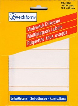 Avery Zweckform 3363, Vielzweck-Etiketten 100x30 mm, 140 Etiketten