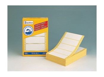 Avery Zweckform 3612, Endlos-Computeretiketten 101,6x35,7 mm, 1000 Etiketten, 1-bahnig