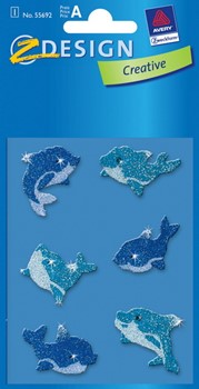 Z-Design 55692, Creative - Sticker Glamour Motiv Delphine, 1 Bogen