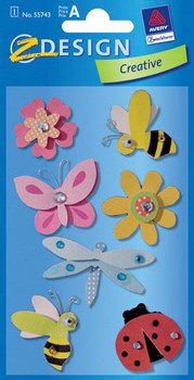 Z-Design 55743, Creative - Sticker Collage Motiv Summer, 1 Bogen