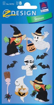 Z-Design 55752, Creative - Collage Sticker, Motiv Hexen, 1 Bogen